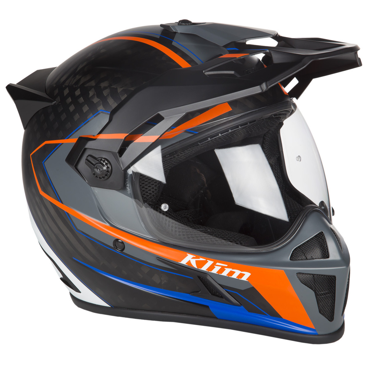 Krios Karbon Adventure Helmet Vanquish Orange