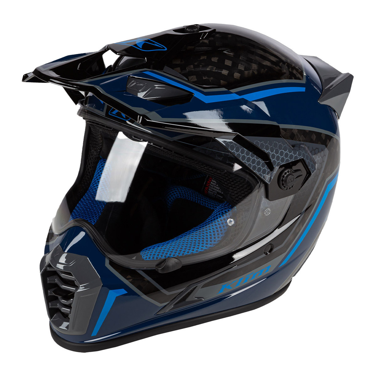 Klim Krios Pro Helmet (ECE/DOT) - Mekka Kinetik Blue