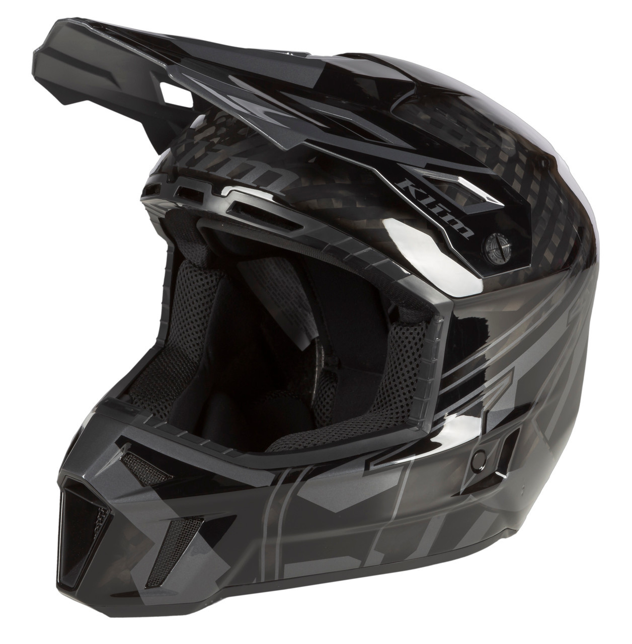 Klim F3 Carbon Pro Helmet (ECE) - Ascent Black/Asphalt - SnowBigDeal