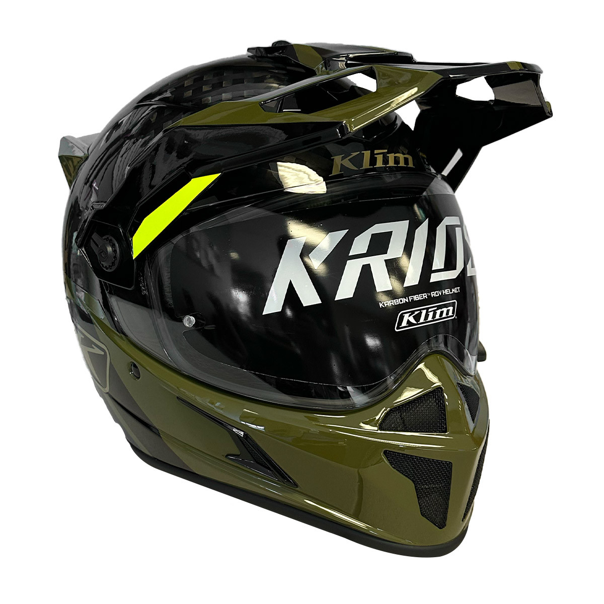 Klim Krios Adventure Riding Helmet (ECE) - Twotrak Vivid Sage