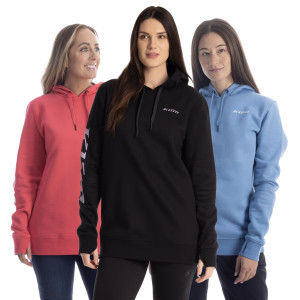 Klim Women's Mariposa Long Pullover Hoodie Klim Women's Mariposa Long Pullover Hoodie