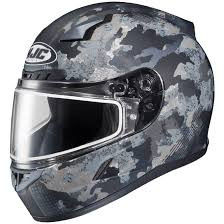 HJC CL-17 VOID MC-5F MOTORCYCLE HELMET (LARGE) - USED