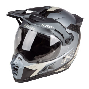 Klim Krios Pro Helmet (ECE/DOT) - Charger Gray Klim Krios Pro Helmet (ECE/DOT) - Charger Gray