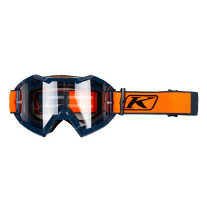 Klim Viper Off-Road Goggle - Fracture Strike Orange (Clear) [Sample]