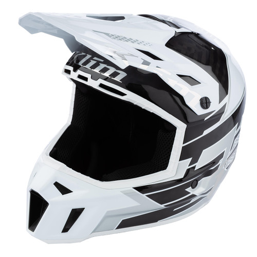 Klim F3 Carbon Pro Helmet (ECE) - Diamondback White