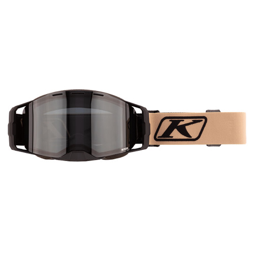 Klim Edge Goggle - Focus Montana Tan (Smoke Tint)