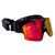 HeatVue HeatWave Heated Goggle - Black (Revo Red/Pink Tint)
