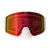 HeatVue HeatWave Heated Goggle - White (Revo Red/Pink Tint)