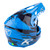 Klim F3 Carbon Pro Helmet (ECE) - Diamondback Electric Blue Lemonade [Sample]