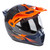 Klim Krios Pro Helmet (ECE/DOT) - Echo Gloss Black / Striking Orange / Petrol