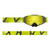 509 Sinister MX6 Fuzion Goggle - HiVis Gray (Yellow Tint)