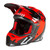 Klim F5 Helmet Ece - Amp Fiery Red - Metallic Silver