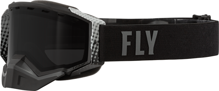 FLY Zone Pro Snow Goggle - Black/Gray (Smoke Tint/Black Mirror (Polarized))