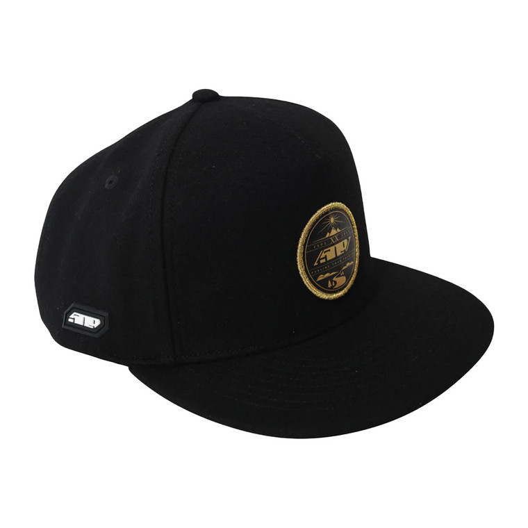 509 Wooly Mammoth Snapback Hat - Black Gold [Limited Edition]