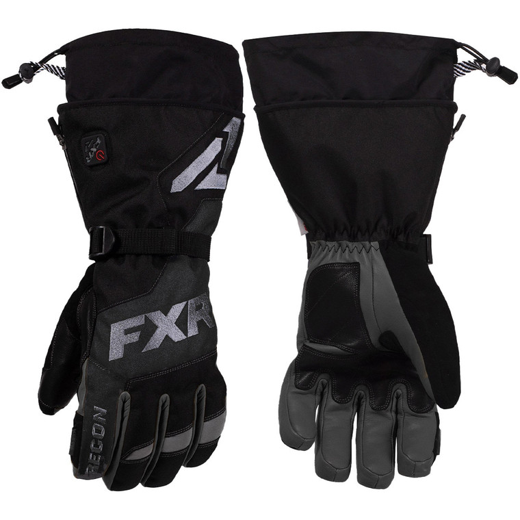 FXR Men's Heated Recon Glove 20 - Black (Large) - Used