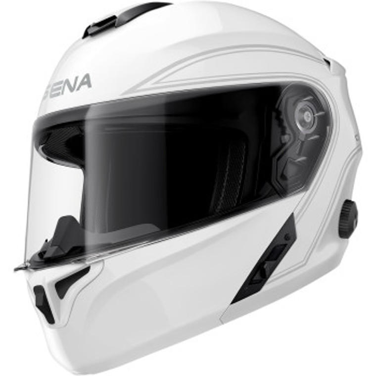 SENA HELMET OUTRUSH WHITE XXL - DISPLAY MODEL 