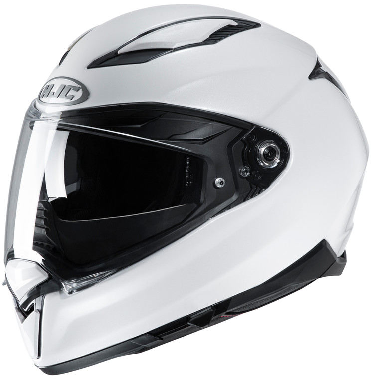 HJC F70 Motorcycle Helmet (Large) (White) -  Used with Minor Blemishes 