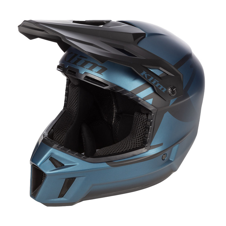 Klim F3 Helmet (ECE) - Icon Petrol/Black [Sample]