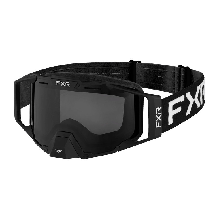 FXR Combat Goggle 22 - Black/White