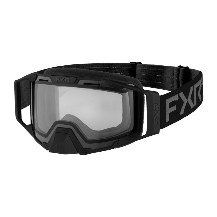 FXR Combat Cold Stop Goggle 22 - Black Ops (Clear)