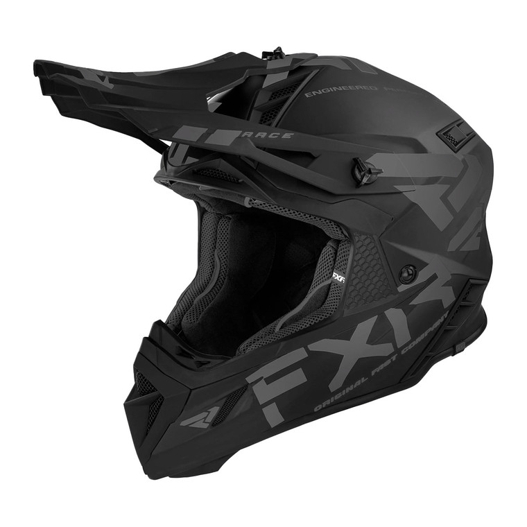 FXR Helium Prime Helmet w/ Quick Release 23 - Black