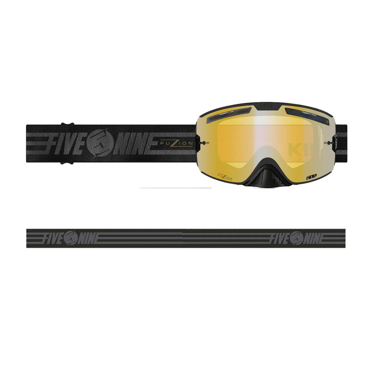 509 Kingpin Fuzion Flow Goggle - Speedsta Black Gold [Limited Edition]