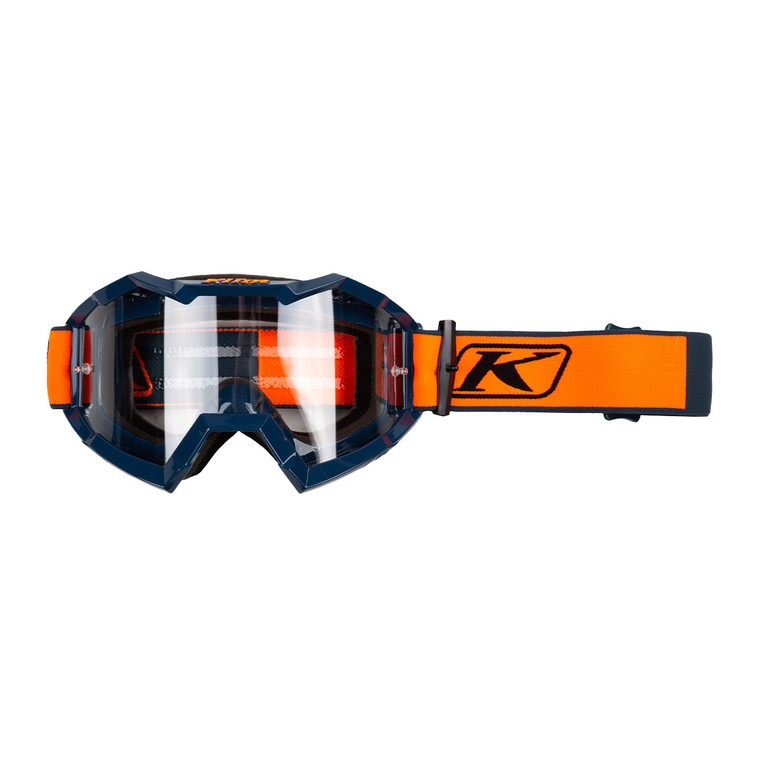 Klim Viper Off-Road Goggle - Fracture Strike Orange (Clear)