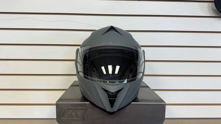 WESTT MD-808 FULL FACE MOTORCYCLE HELMET (GREY) (X-LARGE) - USED