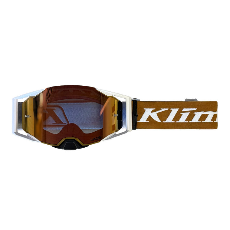 Klim Rage Off-Road Goggle - Golden Brown (Smoke Bronze Mirror)