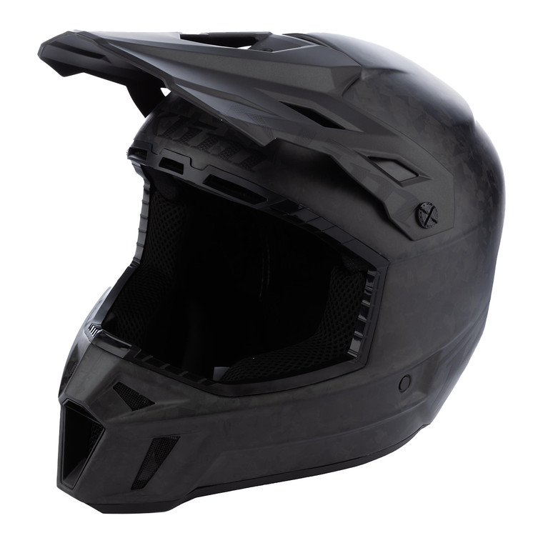 Klim F3 Carbon Pro Helmet (ECE) - Forged Matte Black