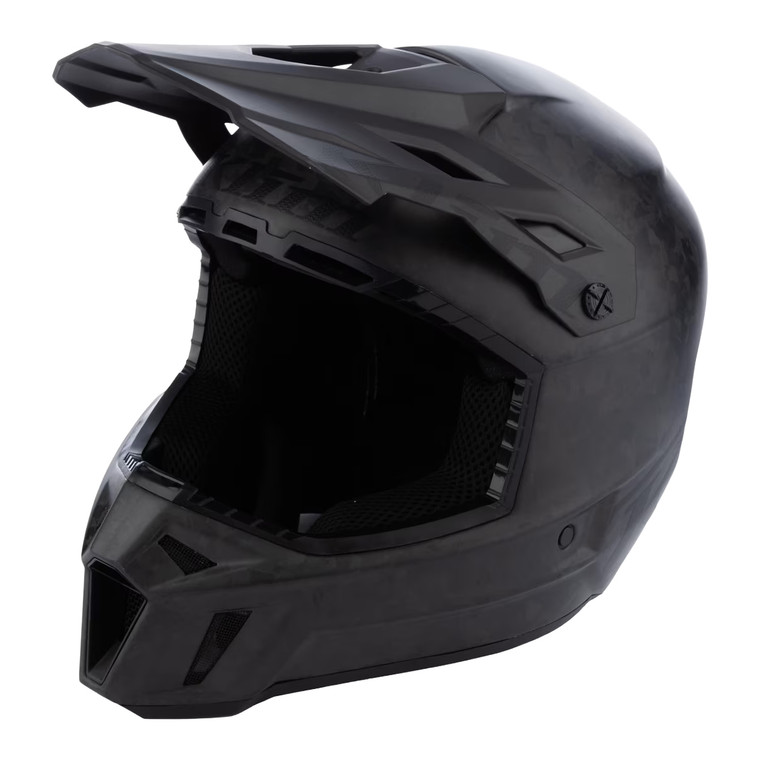 Klim F3 Carbon Pro Helmet (ECE) - Forged Matte Black [Sample]