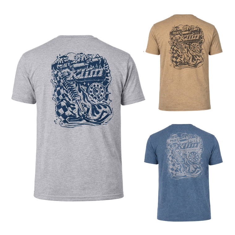Klim Guts n' Glory Tri-Blend T-Shirt [Sample]