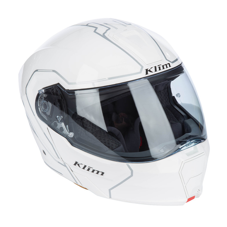 Klim GT1 Expedition Helmet (ECE/DOT) - Gloss White [Sample]