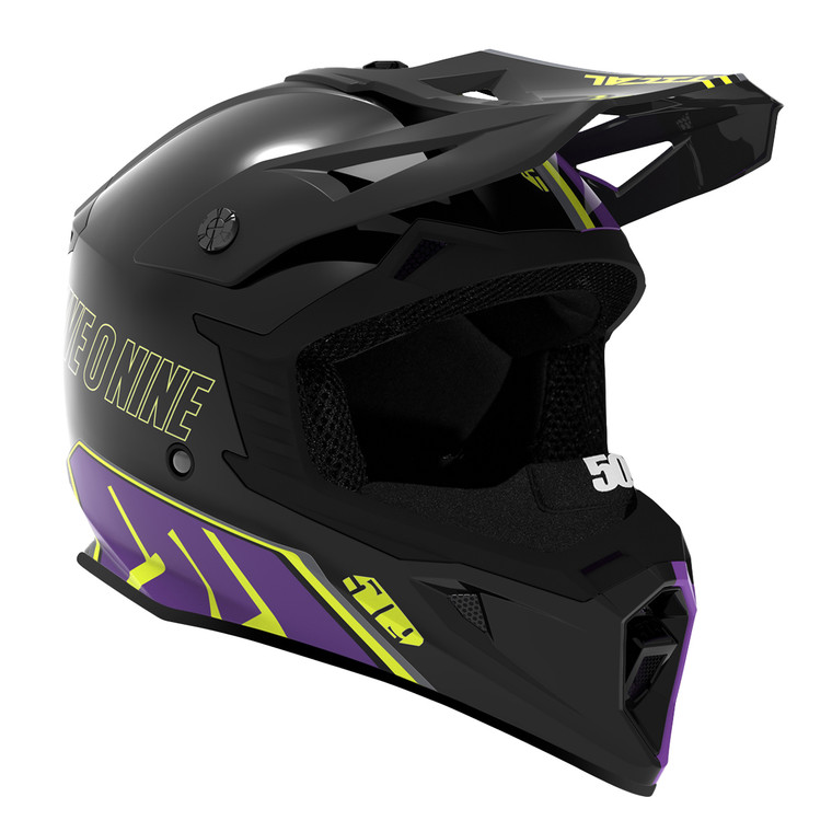 509 Tactical Helmet - Purple HiVis