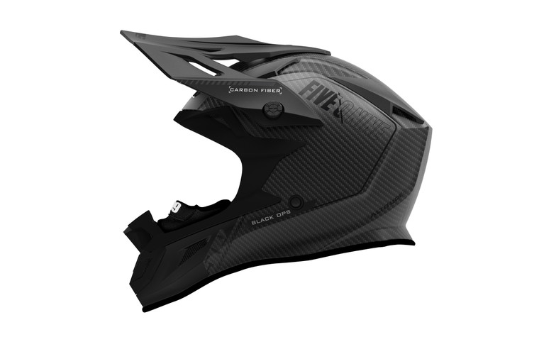 509 Altitude Carbon Fiber 3K Helmet (ECE) - Black Ops Lime