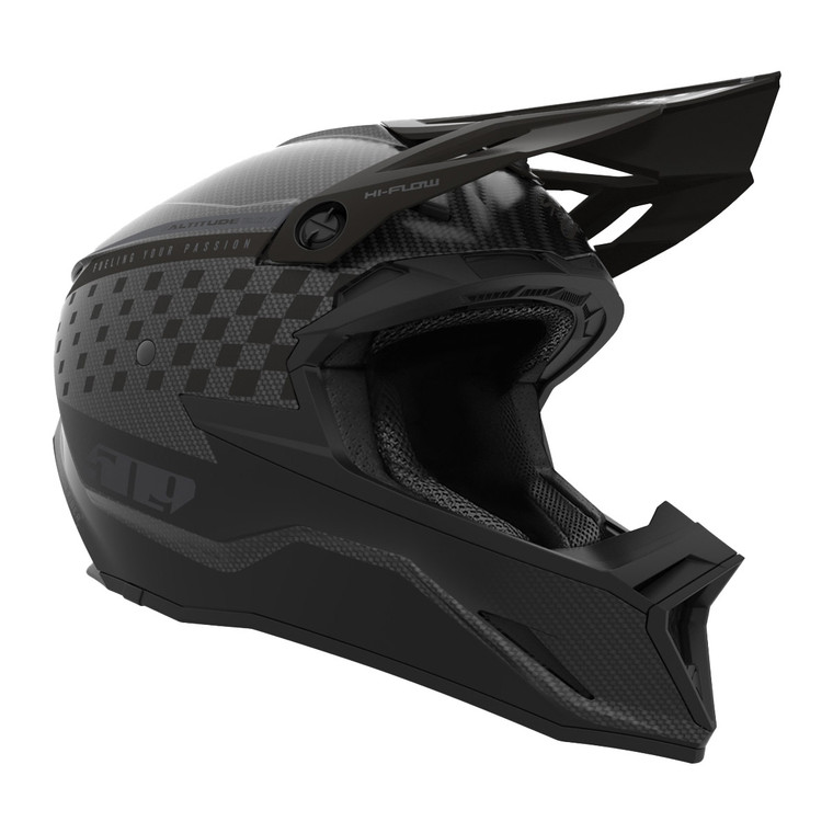 509 Altitude 2.0 Offroad Carbon Fiber Helmet - Speedsta Stealth