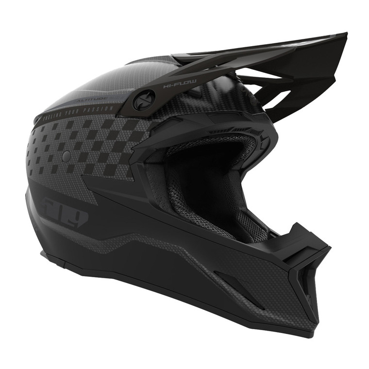 509 Altitude 2.0 Offroad Carbon Fiber Pro Helmet (ECE) - Speedsta Stealth