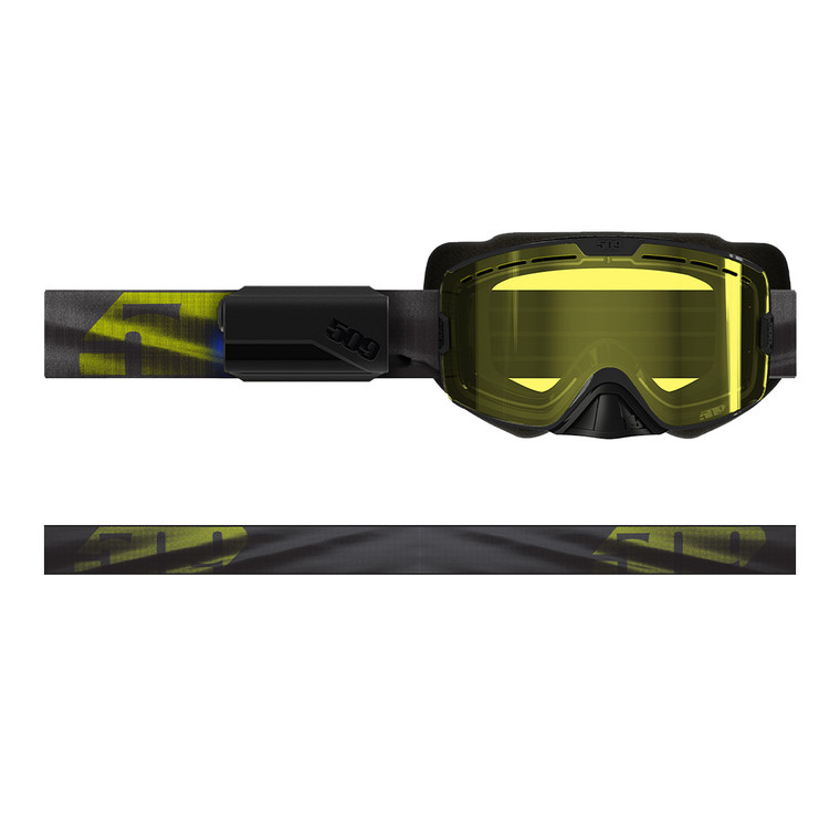 509 Kingpin XL Ignite Goggle - Black HiVis