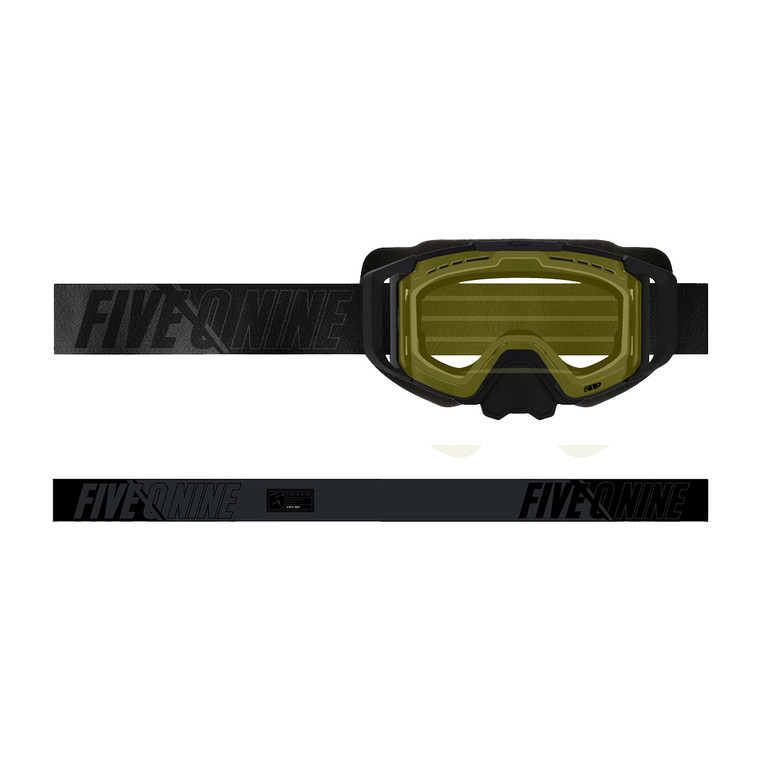 509 Sinister XL6 Goggle - Black w/ Yellow