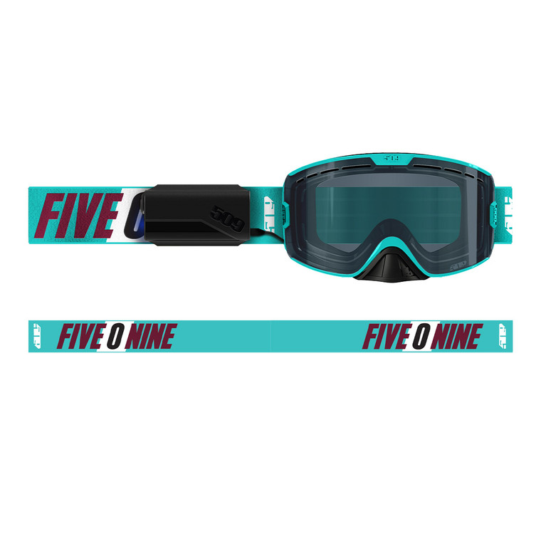 509 Kingpin Ignite Goggle - Teal Maroon (Smoke Tint/Sapphire Mirror)