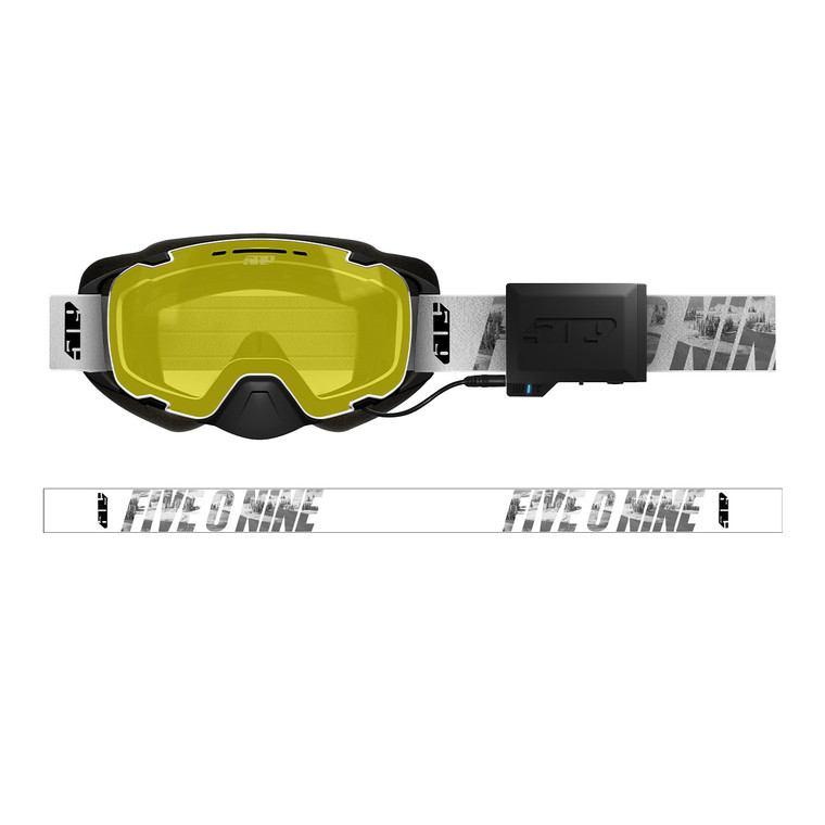 509 Aviator 2.0 XL Ignite S1 Goggle - Whiteout (Yellow Tint (Polarized))