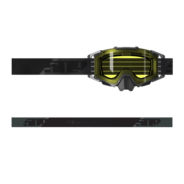 509 Sinister X7 Fuzion Goggle - Black w/ Yellow (Yellow Tint)