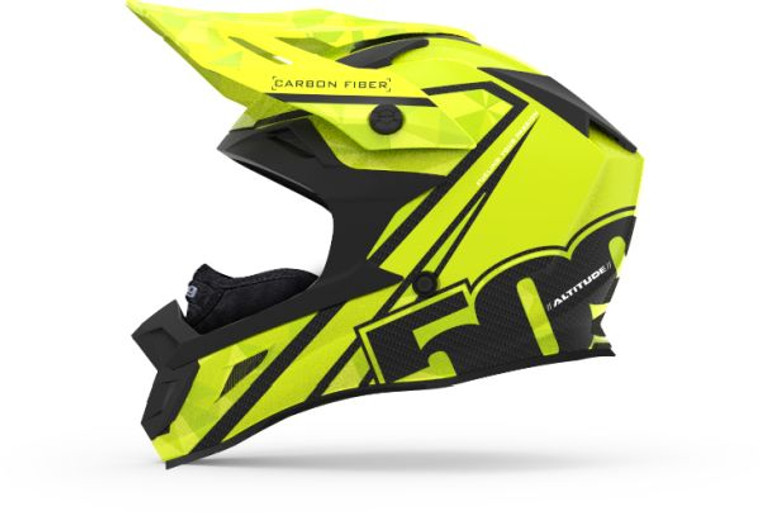 509 Altitude Carbon Fiber Helmet - Hi-Vis with Fidlock