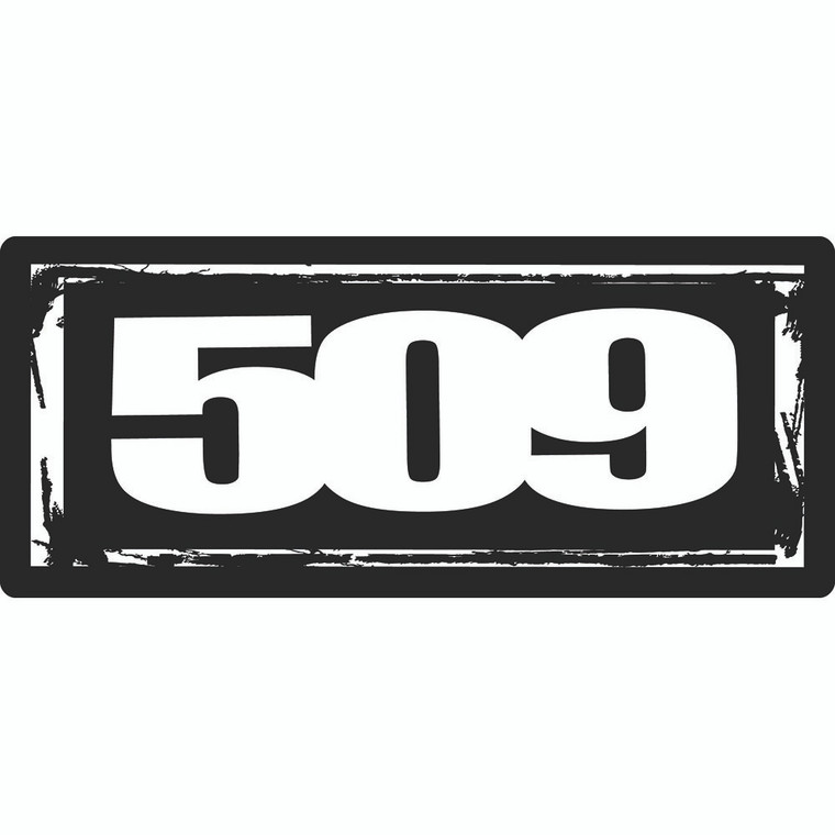 509 Logo Sticker (12")
