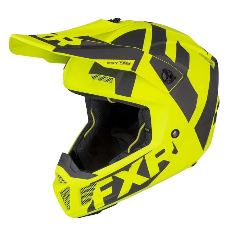 FXR Clutch CX Helmet 20 - HiVis/Charcoal