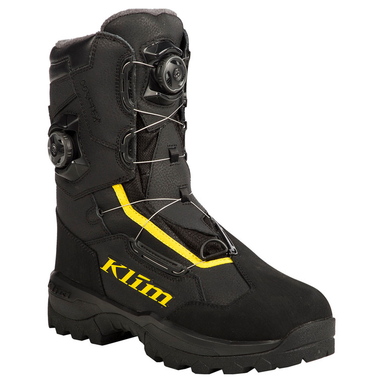 Klim Adrenaline Pro GTX BOA Boot - Black/Yellow - Non-Current