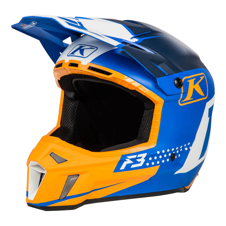 Klim F3 Helmet (ECE/DOT) - Bomber Orange
