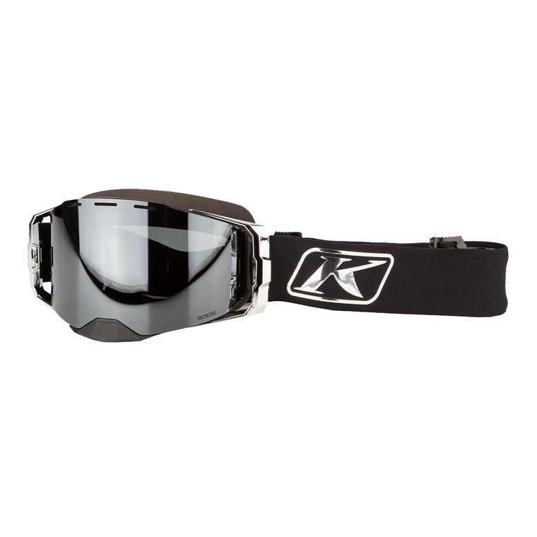 Klim Edge Goggle - Focus Chrome (Dark Smoke Tint/Silver Mirror)