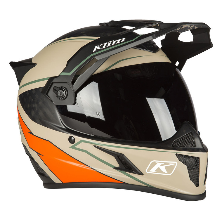 Klim Krios Karbon Adventure Helmet - Valiance Dune  ECE/DOT