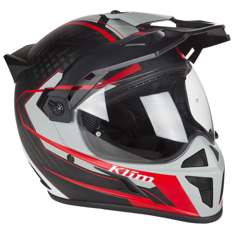 Krios Karbon Adventure Helmet Vanquish Red